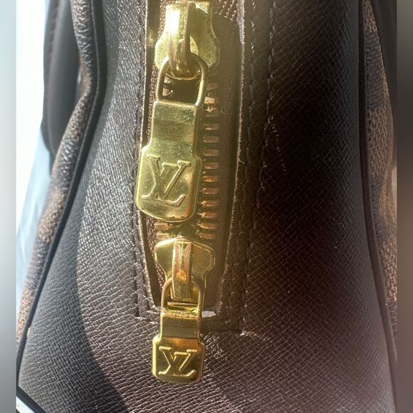 Louis Vuitton Brera Damier Ebene Satchel Bag - Picture 10 of 13